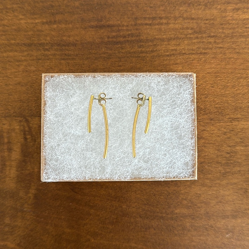 Madewell wishbone earrings
